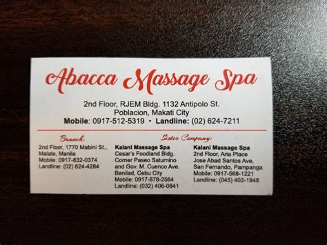 abacca spa review|Abacca Massage Spa .